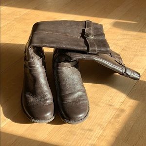 b.o.c by Born brown leather boots, size 7/38